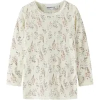 Name it T-Shirt 'NMFWANG' olive / rose ancienne / blanc