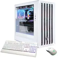 Hyrican GAMEMAX CLAW WH 8116 Ryzen 5 9600X WAK 32 Go DDR5 SSD 1 To RX 9070 (1000 Go, 32 Go, Radeon RX 9070)
