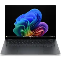 HP OmniBook Ultra Laptop Next Gen AI 14-kd0072ngx (14", 1000 Go, 16 Go, DE, Intel Core Ultra 7 356H), Ordinateur portable, Noir, Gris
