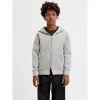 Jack & Jones Junior Veste de survêtement 'JCOLEGACY' gris chiné