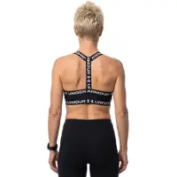 Under Armour Soutien-gorge De Sport à Impact Moyen Heatgear Mid T-back