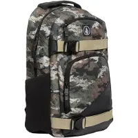 Volcom Sac à dos 'GRINDSTONE SKATE' marron / gris / jade / noir