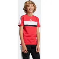 Adidas T-shirt à Manches Courtes Seasonal Essentials Tiberio 3 Stripes