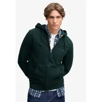Superdry Veste de survêtement 'Essential' vert foncé
