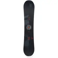 Burton - Snowboard all-mountain - Cultivator Standard Dark Mist 2027 en Bois - Taille 165W cm - Noir
