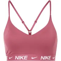 Nike Soutien-gorge de sport 'INDY' magenta / blanc