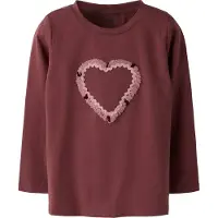 Name it T-Shirt 'NMFNAGINO' cyclamen / rose / rose ancienne