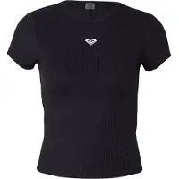 Roxy T-shirt 'Rise & Vibe' noir / blanc