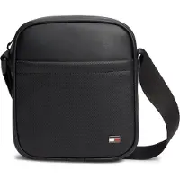 Tommy Hilfiger Sac à bandoulière 'FOUNDATION' noir