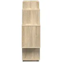 vidaXL Étagère Murale Chêne Sonoma 90 x 25 x 90 cm Bois d'ingénierie