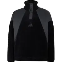 Adidas Pull-over de sport 'Xploric' gris foncé / noir