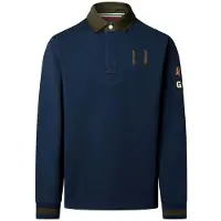 Hackett T-Shirt beige / bleu marine / marron