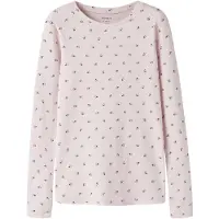 Name it T-Shirt chocolat / lavande / rose