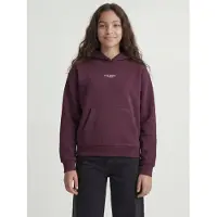 JJXX Sweat-shirt 'JXSTUDIO VESTERBRO' lie de vin / blanc