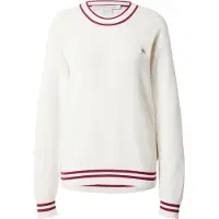 Calvin Klein Jeans Pull-over lie de vin / blanc