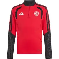 Adidas Manchester United 26/27 Tiro Training Junior Half Zip Sweatshirt Rouge 13-14 Years Enfants