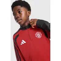 Adidas Haut d'entraînement Manchester United 26/27 Tiro Enfants - Rouge, Rouge