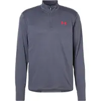 Under Armour T-Shirt fonctionnel 'Tech Utility' gris / gris basalte / rouge / rouge clair