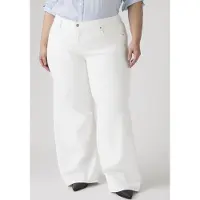 Levi's Jean '318 Shaping Wide-Leg (Plus Size)' blanc