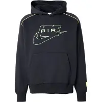 Nike Sweat-shirt 'AIR' bleu marine / citron vert