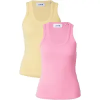 JJXX Haut jaune clair / rose clair