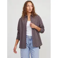 JJXX Jamie Relaxed Fit Jjxx Long Sleeve Shirt Marron M Femme