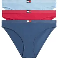 Tommy Hilfiger Underwear Slip 'Heritage' bleu clair / bleu foncé / rouge / blanc