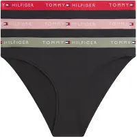Tommy Hilfiger Uw0uw05529 Panties 3 Units Noir M Femme