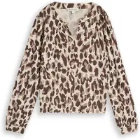 Tom Tailor T-shirt sable / chocolat / moka