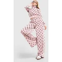 Adidas Originals Pantalon marron / rose / blanc naturel