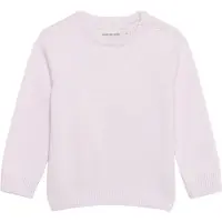Calvin Klein Jeans Pull-over écru / violet pastel