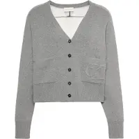 Calvin Klein Jeans Cardigan gris chiné