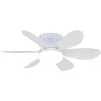 Eglo Clovelly, Ventilateur, Blanc