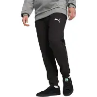 Puma Pantalon de sport 'TeamGoal' noir / blanc