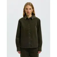 Selected Chemisier olive