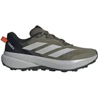 Adidas Chaussure de course 'Tracefinder Plus' marine / gris / olive / orange
