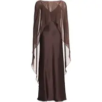 Swing Robe de soirée chocolat