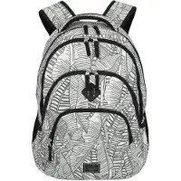 Travelite sac à dos de loisirs sac à dos pour ordinateur portable Basic Backpack Print 22L White blanc