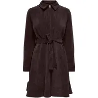 JDY Robe-chemise 'JDYULLA OHIO' brun foncé