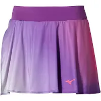 Mizuno Tennis Graphic Skirt Violet L Femme