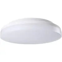 Rabalux 2700 Plafonnier d'extérieur Zenon, 24W, 2400lm, blanc, rond, ø280mm