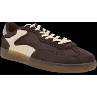 HOFF pour femme. 22619406 Baskets en cuir Park, marron (42), Plat, Lacets, Casuel