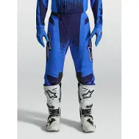 Alpinestars Techstar Swan Hommes Pantalon de cross Bleu 36
