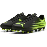 Puma Hommes, Chaussures de football, Attacanto Ii Fg/Ag (44.5), Noir, Jaune