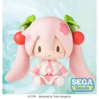 SEGA Character Vocal Series 01 Hatsune Miku Sakura Miku Fuwa Petit Chibi Figure 8 Cm Rose