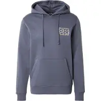 Billabong Sweat-shirt 'FOUNDATION' bleu fumé / bleu clair / moutarde / blanc