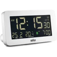 Braun Bc10 Dcf-w Clock Radio Argenté One Size / EU Plug 220V
