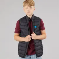 Jack & Jones Gilet léger Bradley Garçon Noir