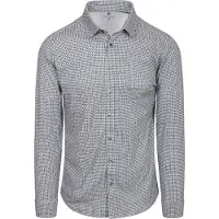 Desoto Chemise Imprimé Cercles et Carrés Verte Bleu Multicoloré Vert taille XXL