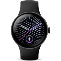 Google Montre connectée Pixel Watch 5 Bluetooth 41 mm Noir avec bracelet sport caoutchouc Noir